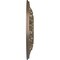 Ekena Millwork Valletta Ceiling Medallion (Fits Canopies up to 3 1/2"), 18"OD x 3 1/2"ID x 1"P, Warm Silver CM18VLWSS - alternate 2